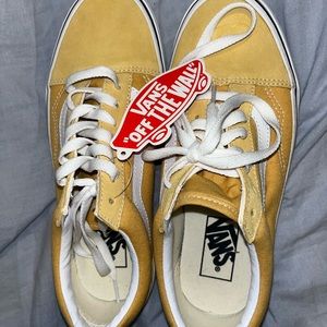 Yellow Old Skool Vans- Unisex